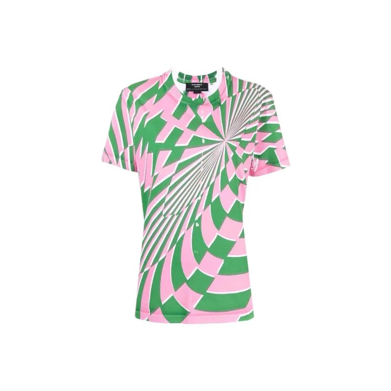 Stella McCartney Graphic Print Crewneck T-Shirt-0