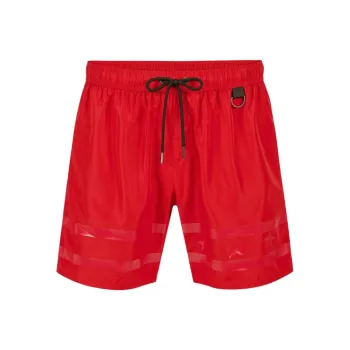 Iceberg Swimming Shorts Men's Red
