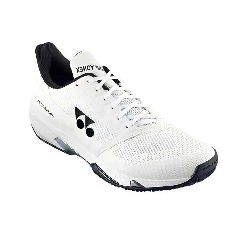 YONEX AD ACCEL Low Top Tennis Shoes Unisex White Black-1