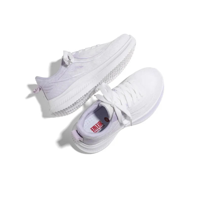 HUANQIU Running Shoes Women's Low Top White Blue-14