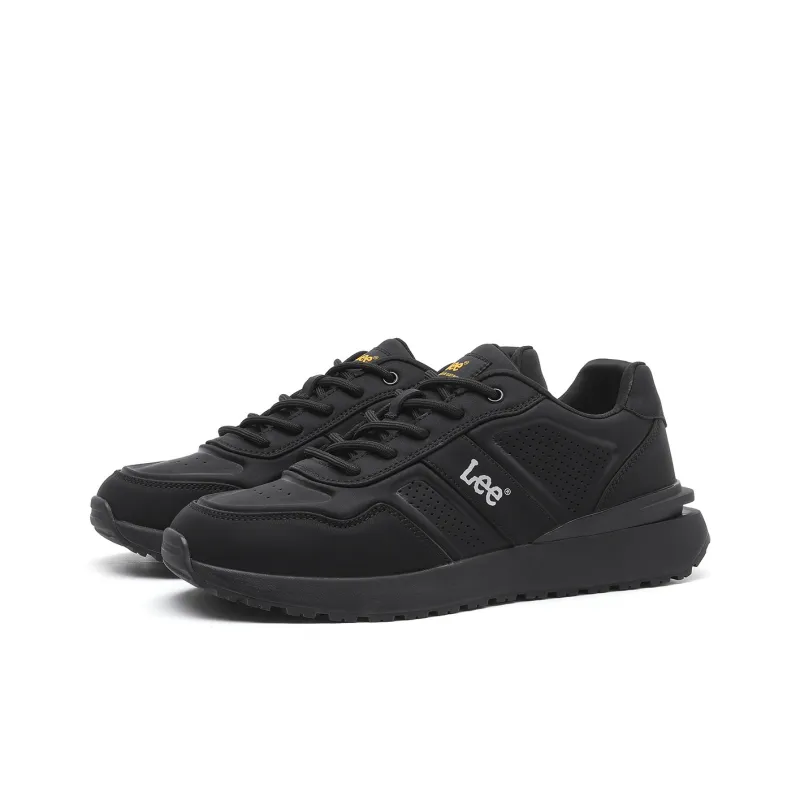 Lee Casual Shoes Men Low Top Light Beige/white/black-11