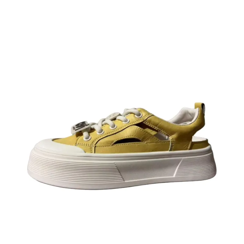 Puppytown Anti Slip Wear Resistant Low Top Skateboard Shoes Women's-2