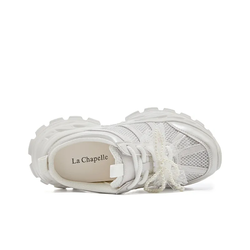 La Chapelle EVA Closed Toe Slippers Women's White-3