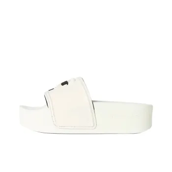 KARL LAGERFELD Slip Resistant Slide Slippers Women's White