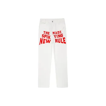 F.K.V.A Jeans Unisex White