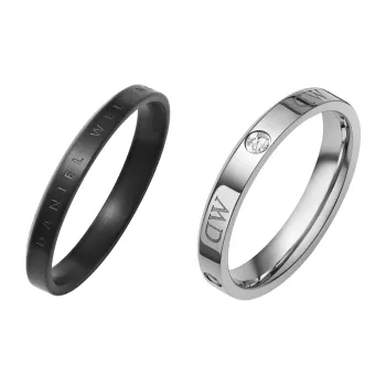 Daniel Wellington Alloy Rings Unisex