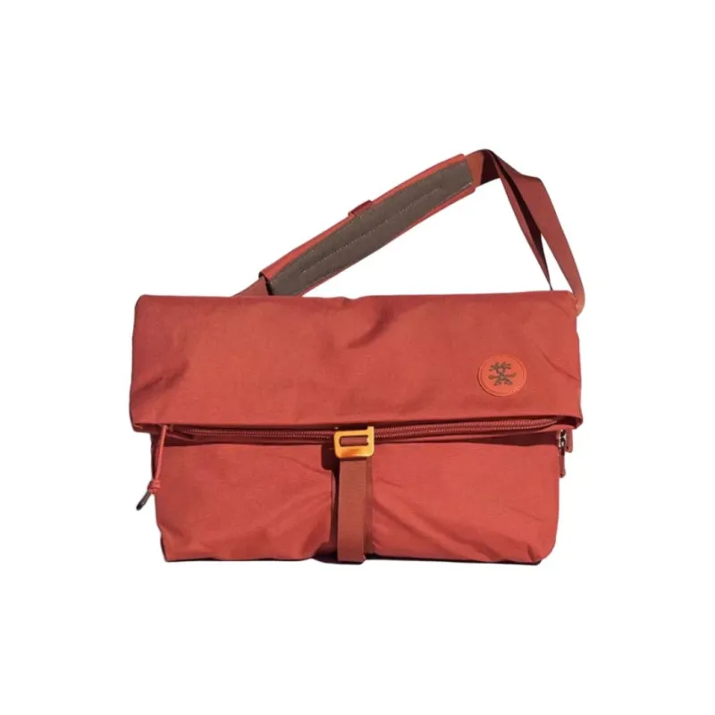 CRUMPLER Canvas Bag, Shoulder Bag, Crossbody Bag Trumpets Men's Black/Terracotta-2