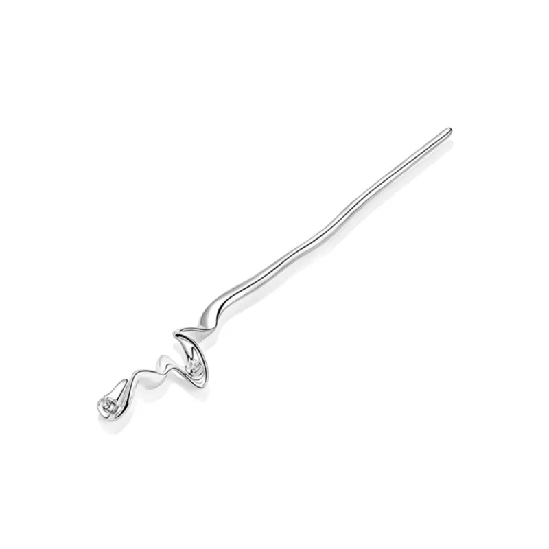 EVITA PERONI Alloy Hairpins Women's Silver-1