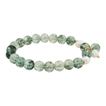 AJIDOU Natural Green Ghost Bracelets Unisex