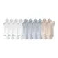 4 White+4 Light Gray+2 Khaki