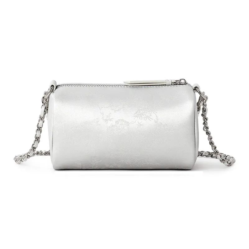 Lee PU Shoulder Bag Regular Women's Pink/Silver-12