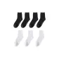 Crew Black 4 Pack White 3 Pack