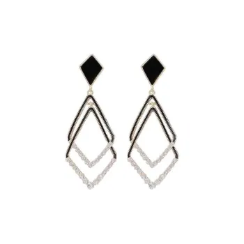 QIMEILA Copper Alloy Earrings Women's