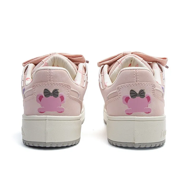 The New Age Family Low Top Skateboard Shoes Women's Pink-3