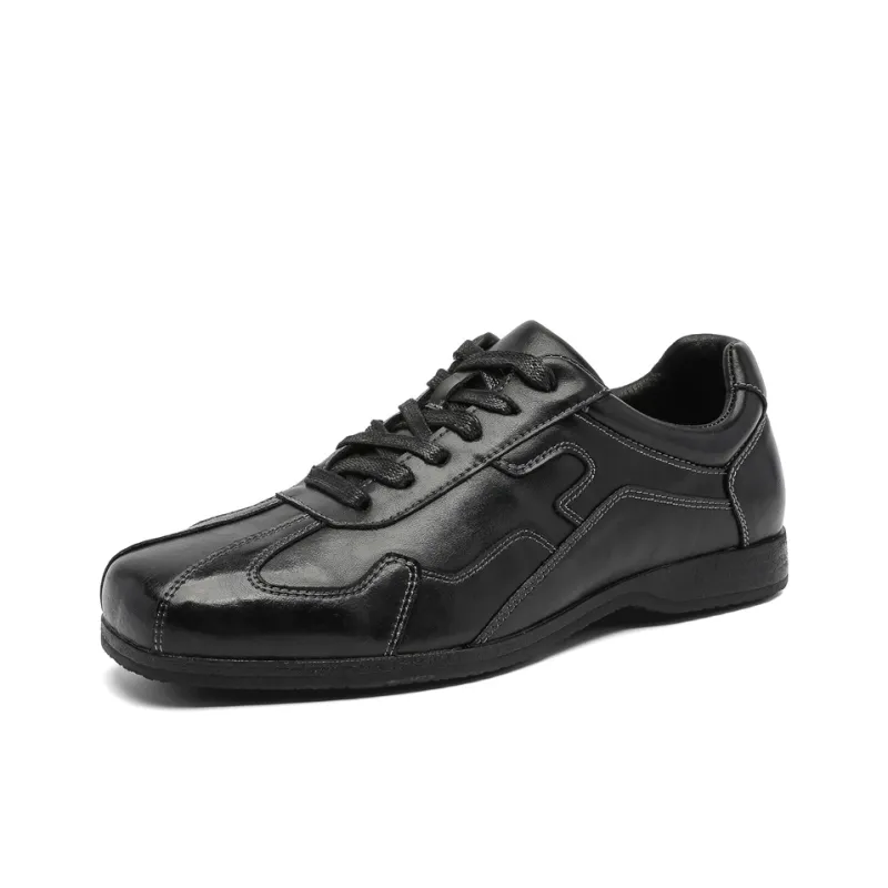 WEISHIBANGWEI Low Top Casual Shoes Unisex Black-7