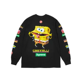 Spongebob Squarepants X Castelli X Supreme Sponge Baby, Collaboration T Shirts Unisex