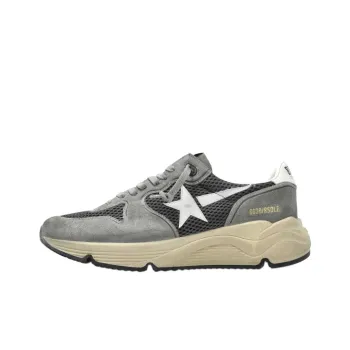 Golden Goose Running Sole Low Top Casual Shoes Men's Gray