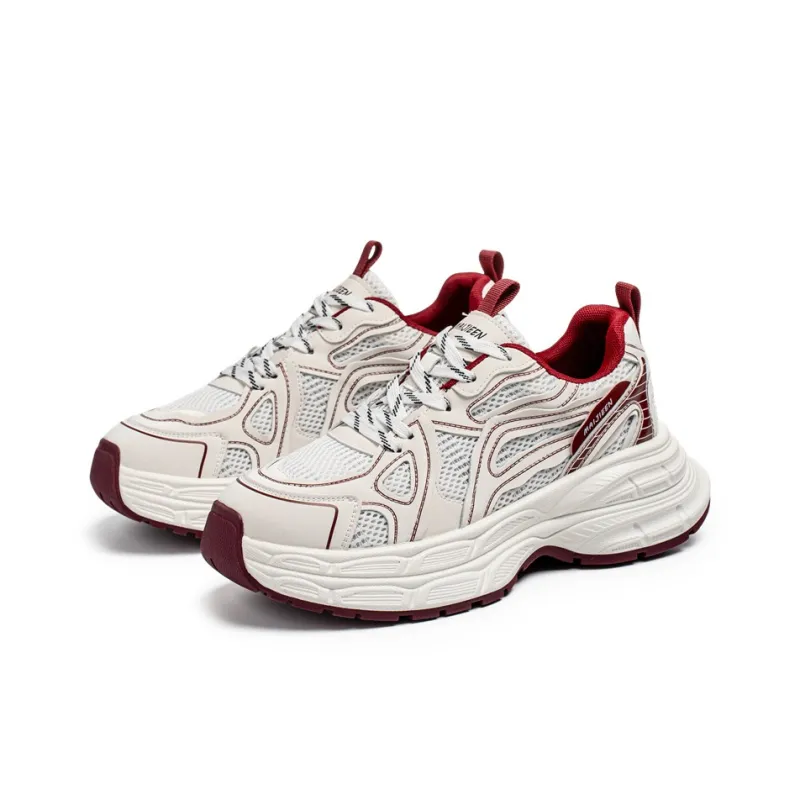 JANECO Low Top Chunky Sneakers Men's-14
