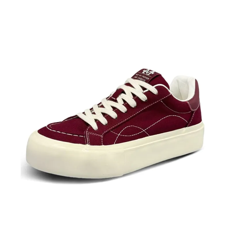TEXWOOD Slip Resistant Balance Lightweight Support Low Top Skateboard Shoes Men's-6