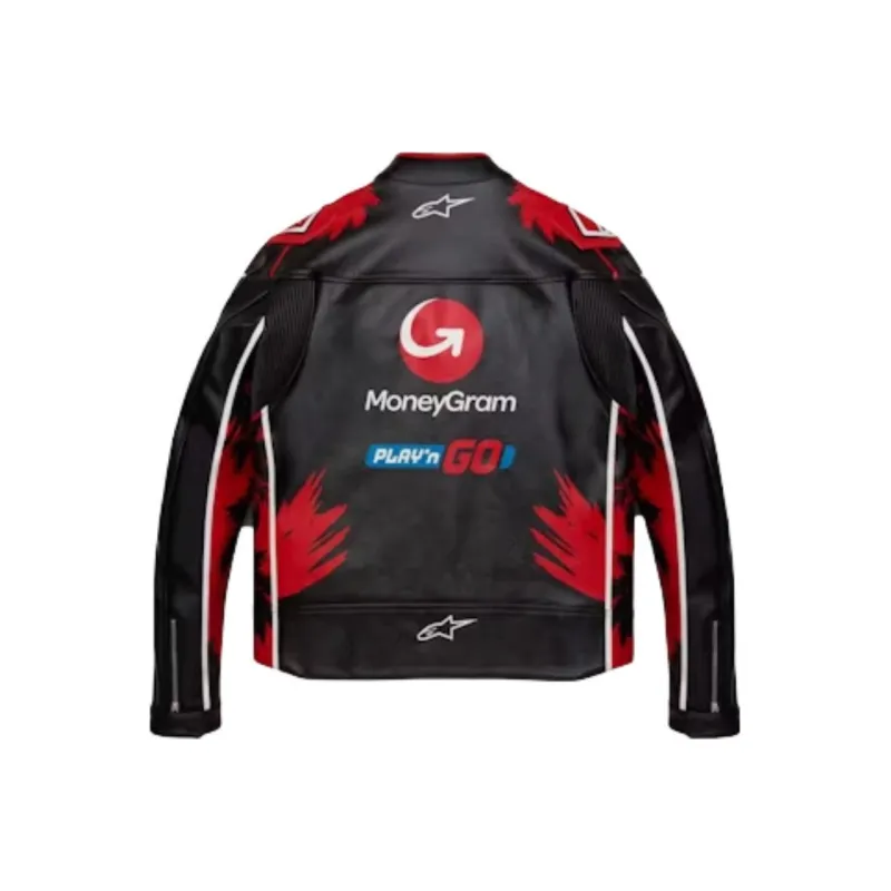 PALM ANGELS Alpinestars X MoneyGram Haas F1 Team Jacket-1