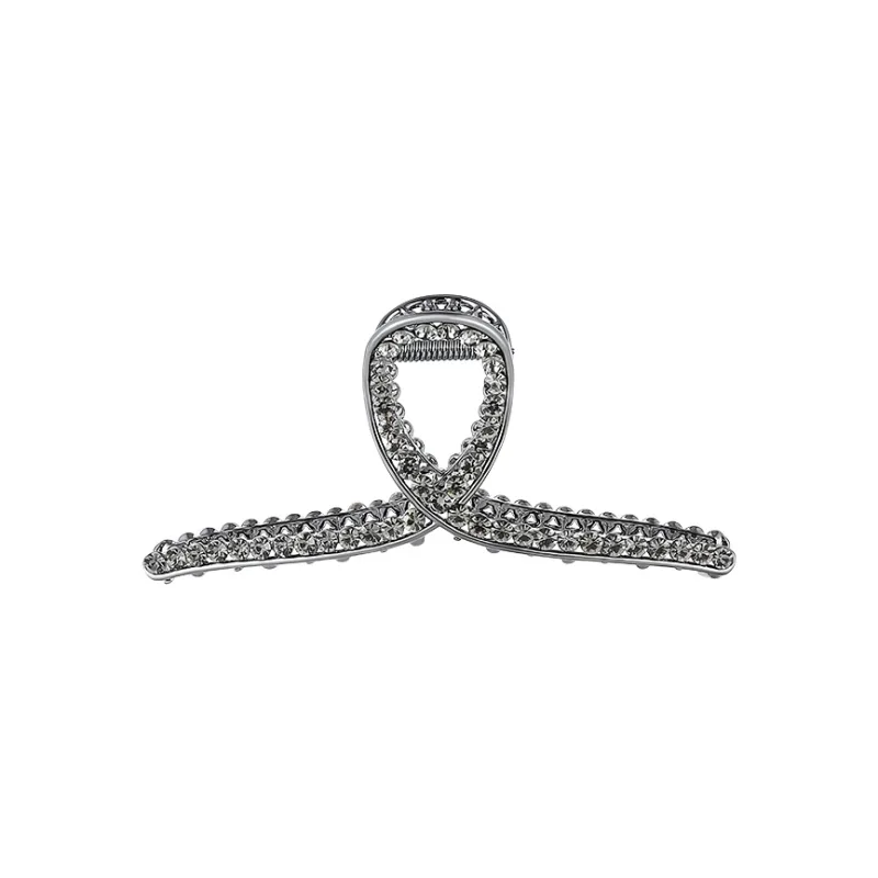 SHINE Alloy, Crystal Diamond Hair Clips Women's-0