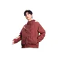 [Mountain Series Large Pocket]Garnet Red (Mk Magic Gray Text Chest Logo)