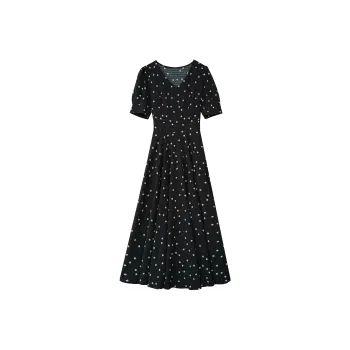 Ning Cai Yuer Short Sleeved Dress Women's