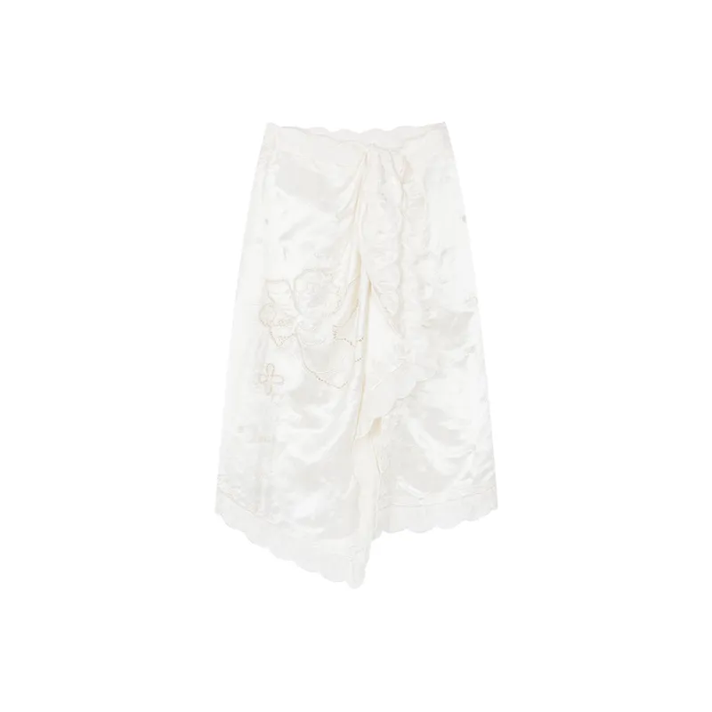 UOOYAA Casual Long Skirt Women's-0