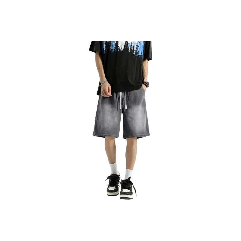 DJ.SPIRIT Denim Shorts Unisex-6