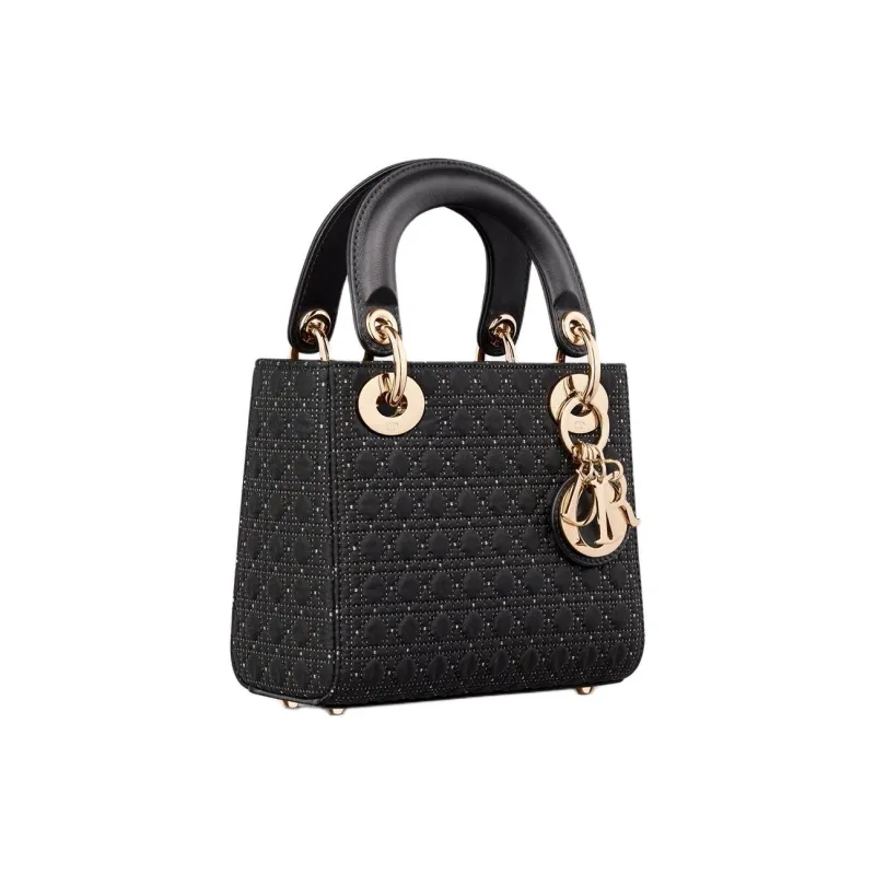 DIOR Lady Dior Calfskin Lady Dior Bag, Shoulder Bag, Crossbody Bag, Handbag Mini Women's Black-2
