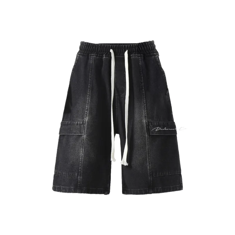 DARKCIRCLE Denim Shorts Unisex-0