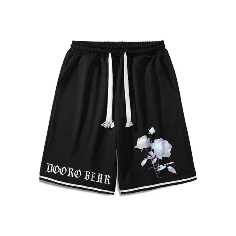 Budding Bear Casual Shorts Unisex-4