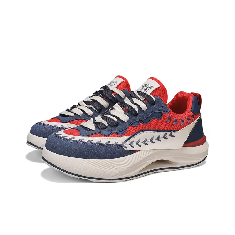 GIGIRYO Shock Absorbers Slip Resistant Breathable Low Top Casual Shoes Men's-3