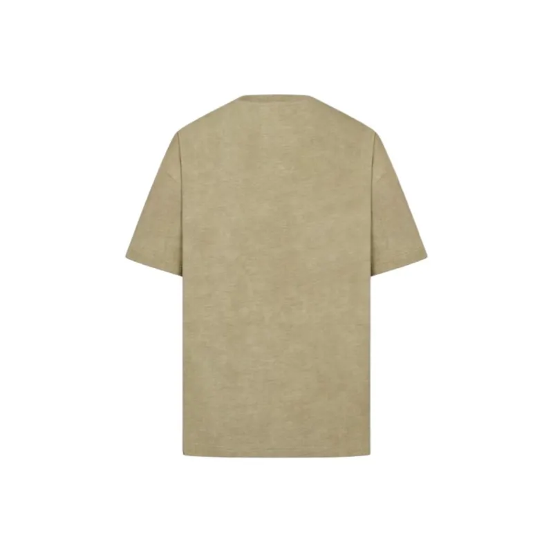 URBAN REVIVO T Shirts Men Coffee Brown-1