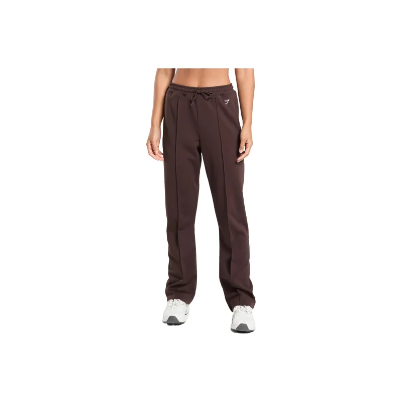GYMSHARK Tricot Joggers Sports Pants Women's Brown-0