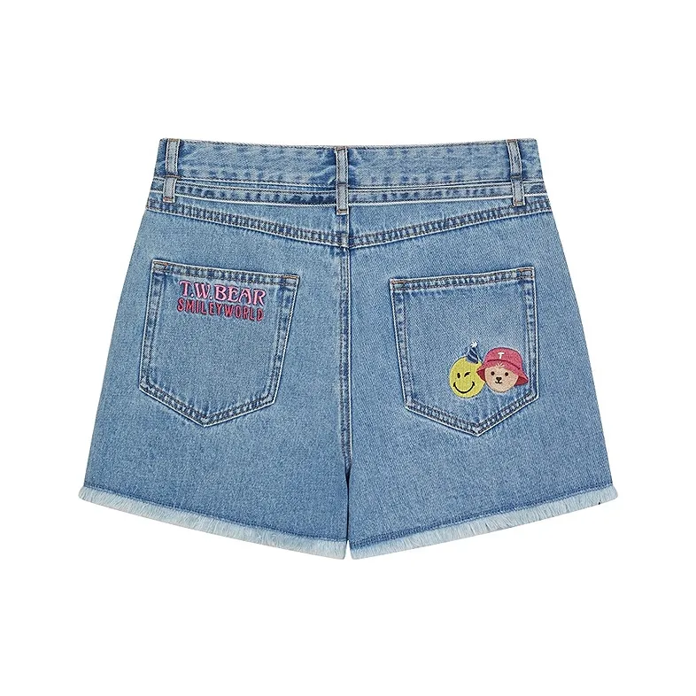 Teenie Weenie x SMILEY Denim Shorts Women's-13
