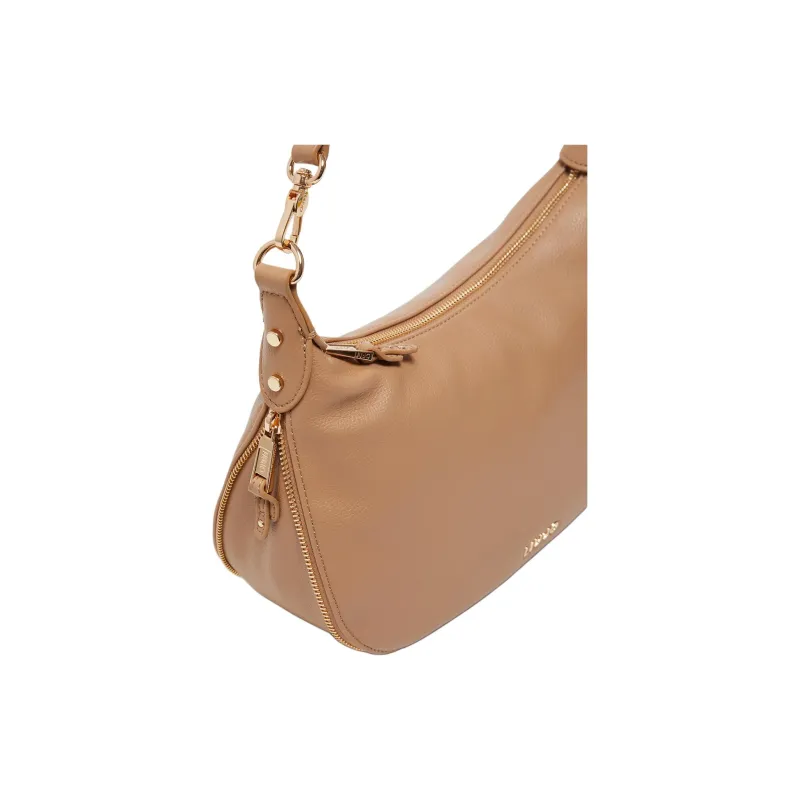 LIU·JO UOMO PU Crossbody Bag, Shoulder Bag Women's Nude Brown-5