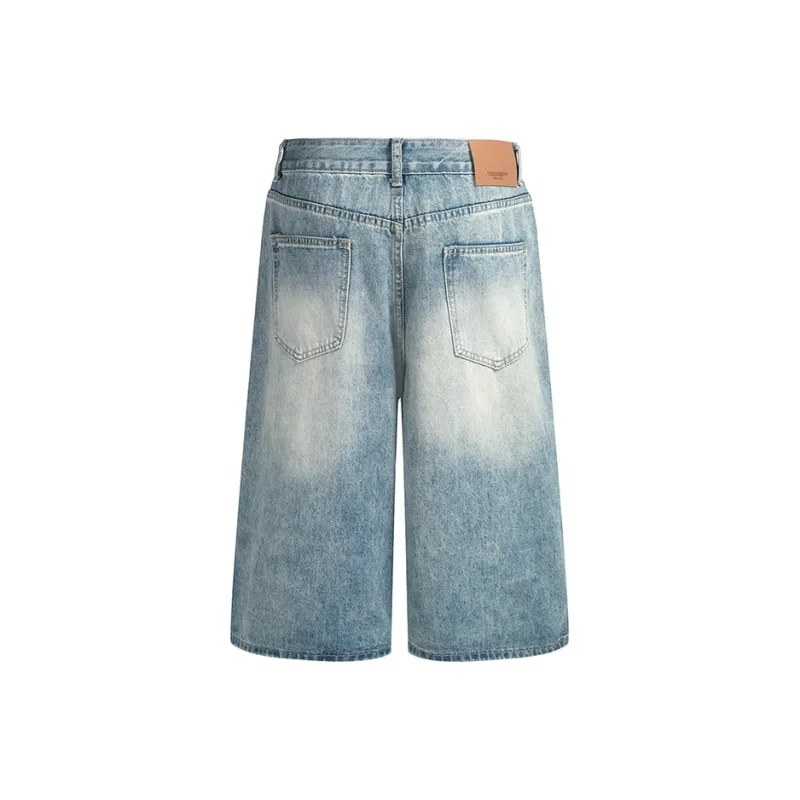 YearnObtainRainbow Denim Shorts Unisex-1