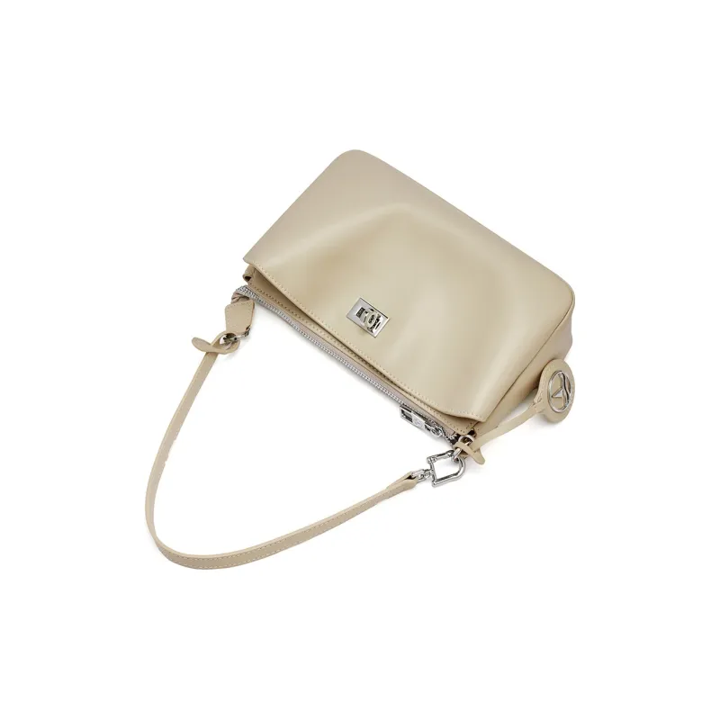 NAVIGARE Cow Leather Underarm Shoulder Bag Women's Multicolor-7