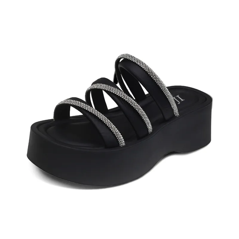 AFJI Rubber Sole Quick Dry Slide Slippers Women's-0