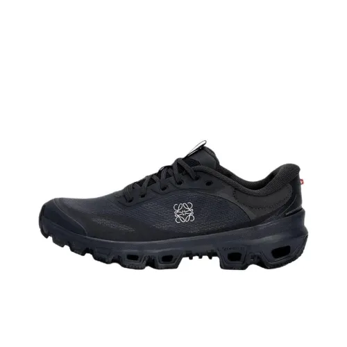 On x LOEWE Cloudventure 2.0 Low Top Casual Shoes Men's Black