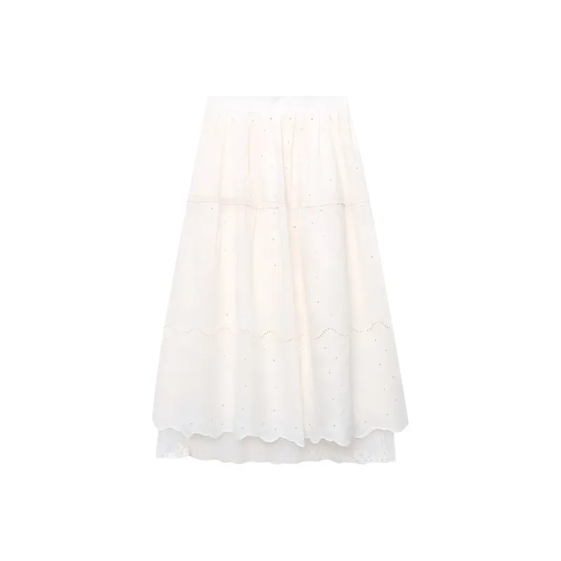 CHARM PICK Casual Long Skirt Women's-0