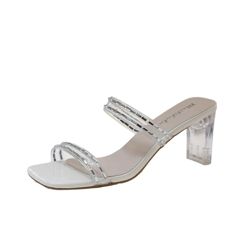 BBMTR Slide Slippers Women's Beige/Silver-0