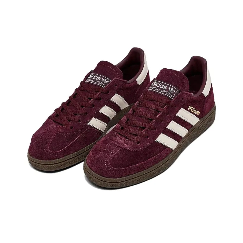 Adidas Handball Spezial Maroon Off White Gum Women's-1