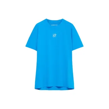 LOEWE T Shirts Unisex Blue
