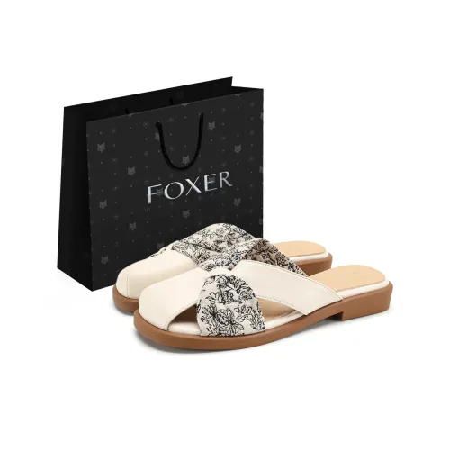 FOXER Closed Toe Slippers Women's