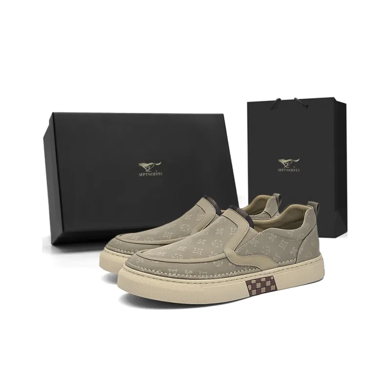 SEPTWOLVES Low Top Skateboard Shoes Men's-7