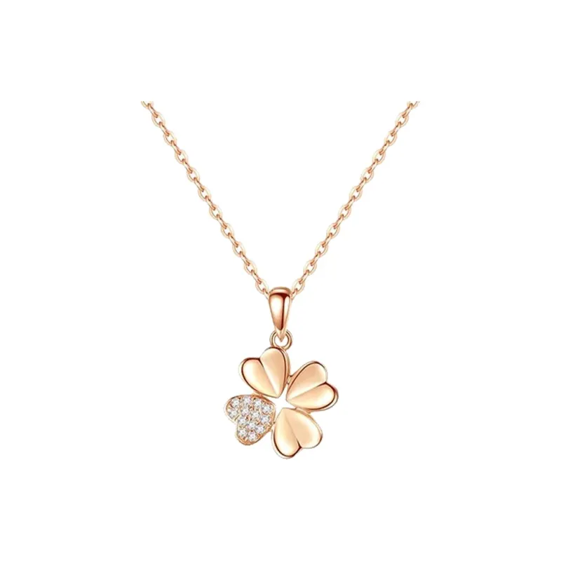 Lao Feng Xiang 990 Silver Necklaces Women's-5