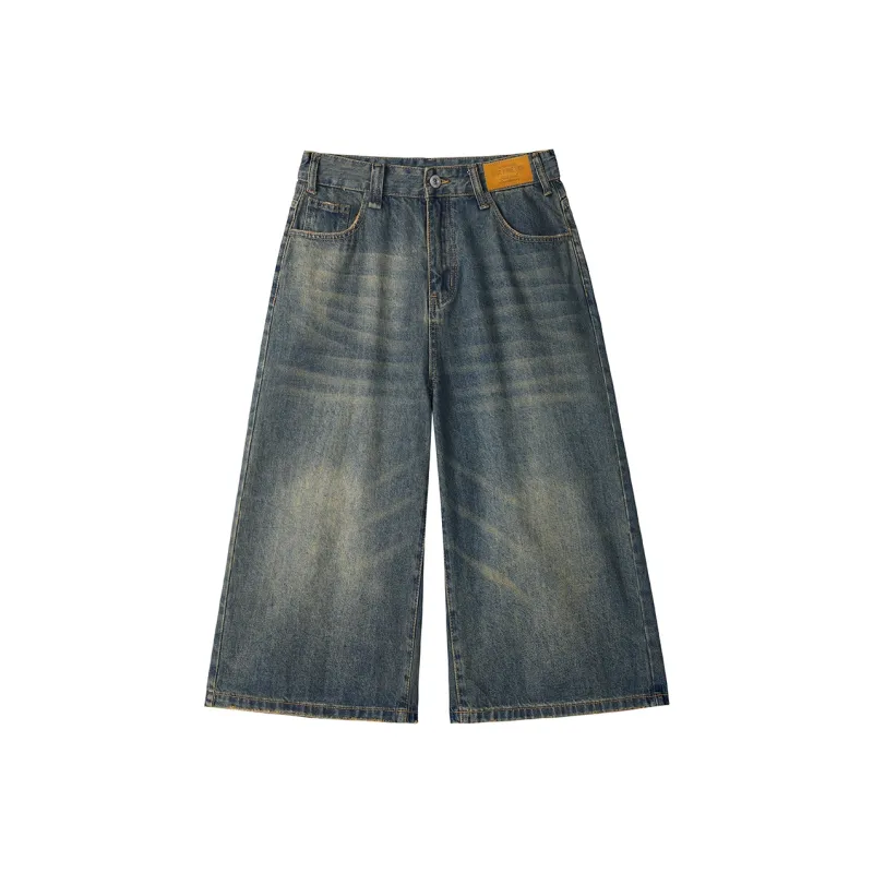 RICE NINE TEN Denim Shorts Unisex-12