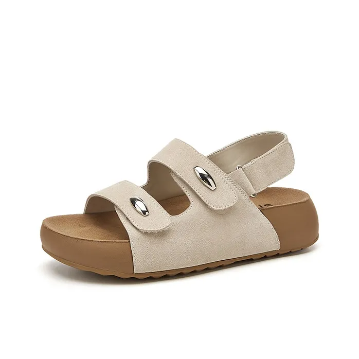 ST&SAT Beach Sandals Women's Ecru, Yellow-1
